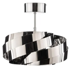 Vento kattovalaisin, krominikkelin värinen, Ø 40 cm, metallia