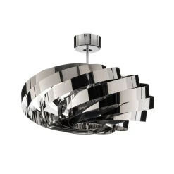 Vento kattovalaisin, kromin nikkelin värinen, Ø 60 cm, metallia