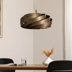 Vento riippuvalaisin, kahvinruskea, Ø 50 cm