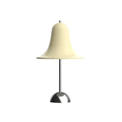VERPAN LED-akkukäyttöinen pöytävalaisin Pantop, kermanvalkoinen, korkeus 30 cm