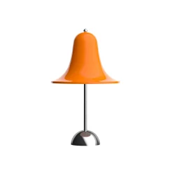 VERPAN LED-akkukäyttöinen pöytävalaisin Pantop, oranssi, korkeus 30 cm