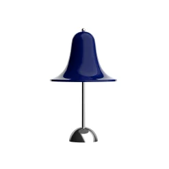 VERPAN LED-akkukäyttöinen pöytävalaisin Pantop, yö sininen, korkeus 30 cm