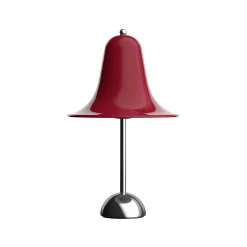 VERPAN pöytävalaisin Pantop, kirsikanpunainen, korkeus 23 cm, metalli