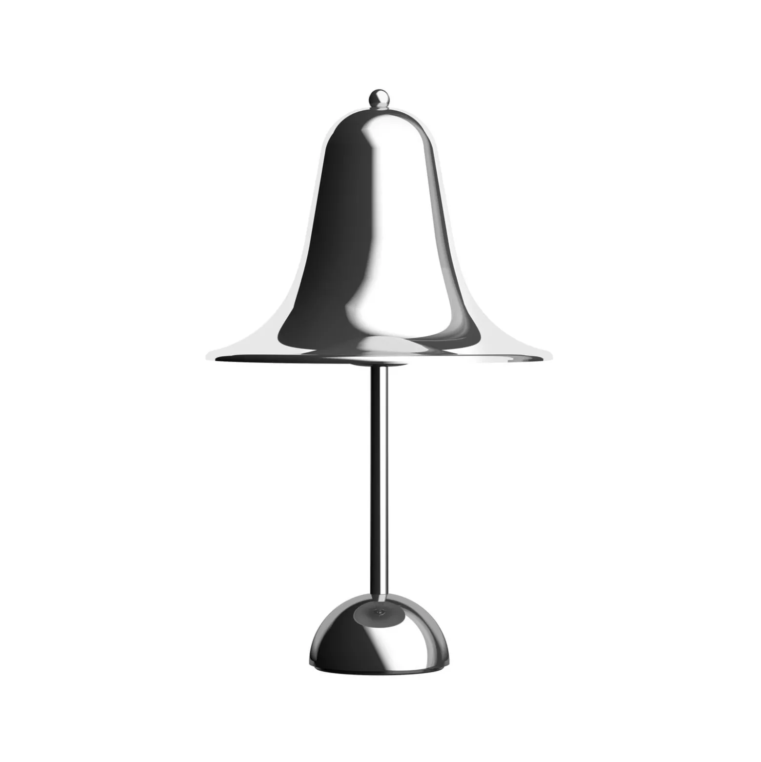 VERPAN pöytävalaisin Pantop, kromi, korkeus 23 cm, metalli, E14