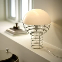 VERPAN pöytävalaisin Wire Small, valkoinen