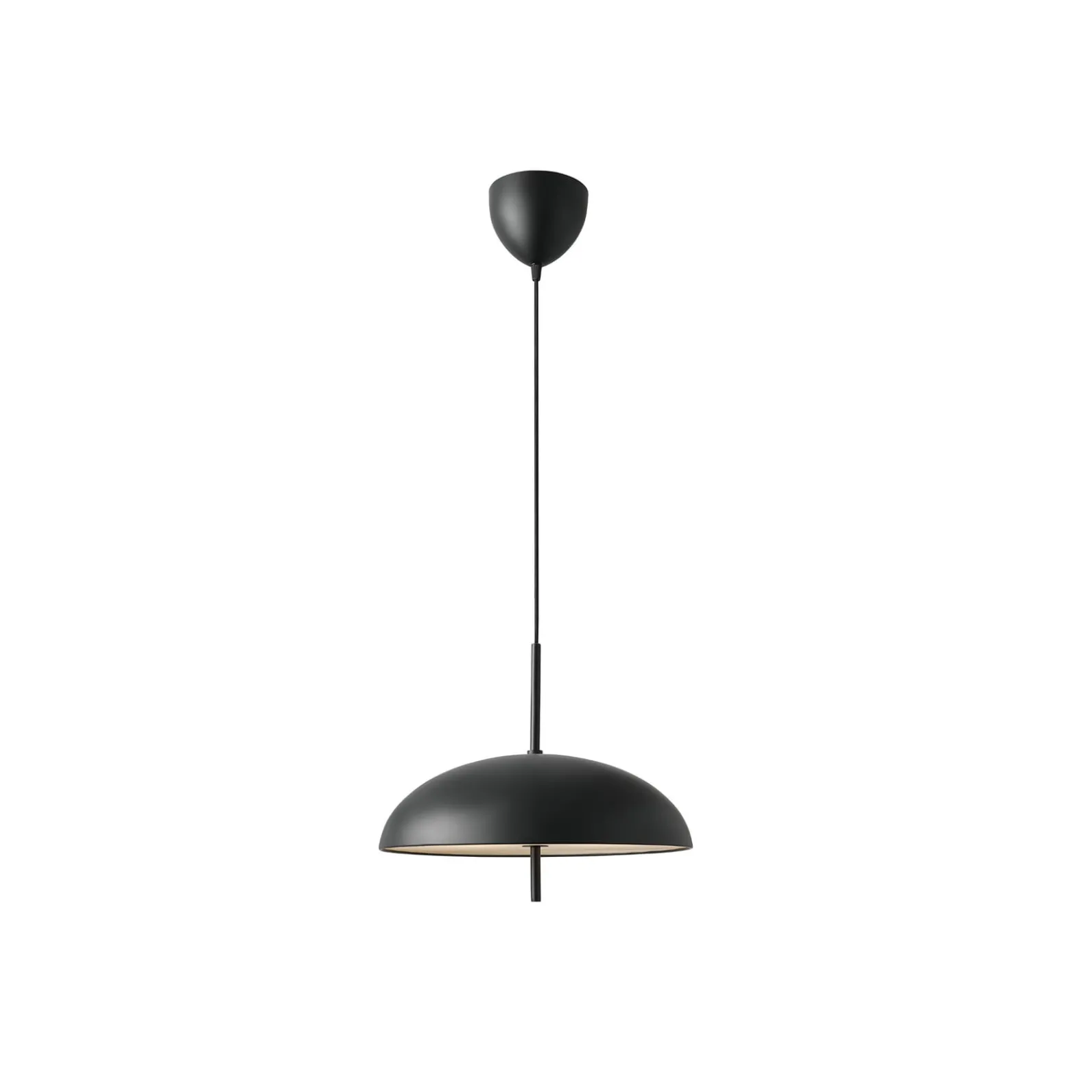 Versale-riippuvalaisin, musta, Ø 35 cm, metalli, 2 x E27