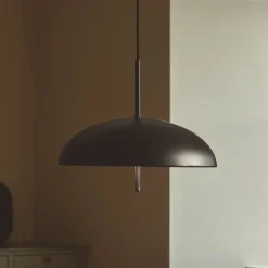Versale-riippuvalaisin, musta, Ø 35 cm, metalli, 2 x E27