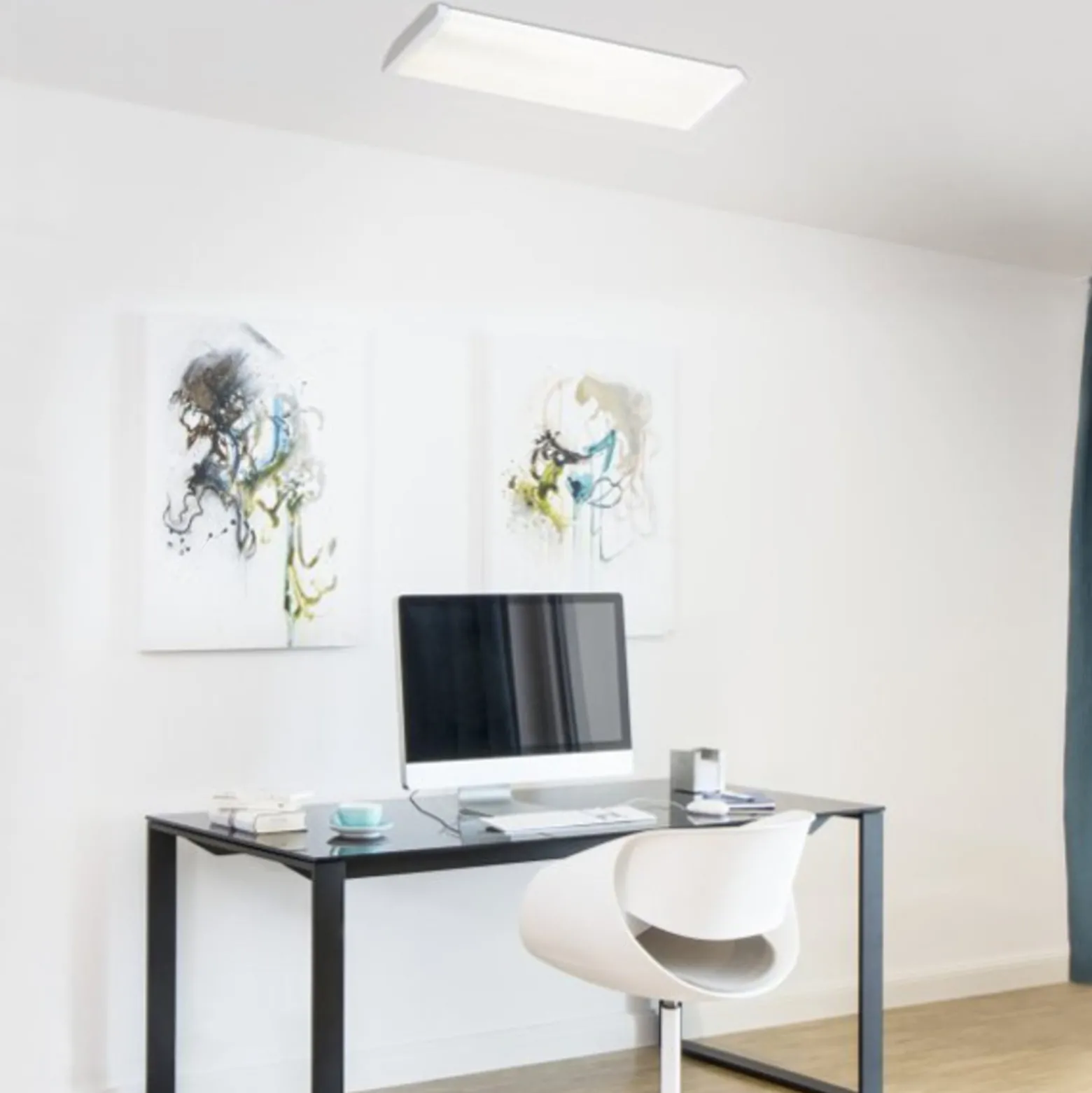 Vähän kuluttava kattovalaisin Prismatik LED 18 W