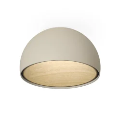Vibia Duo 4874 LED-kattovalaisin, kerma