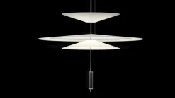 Vibia Flamingo - LED-riippuvalaisin, 2 varjostinta, kulta