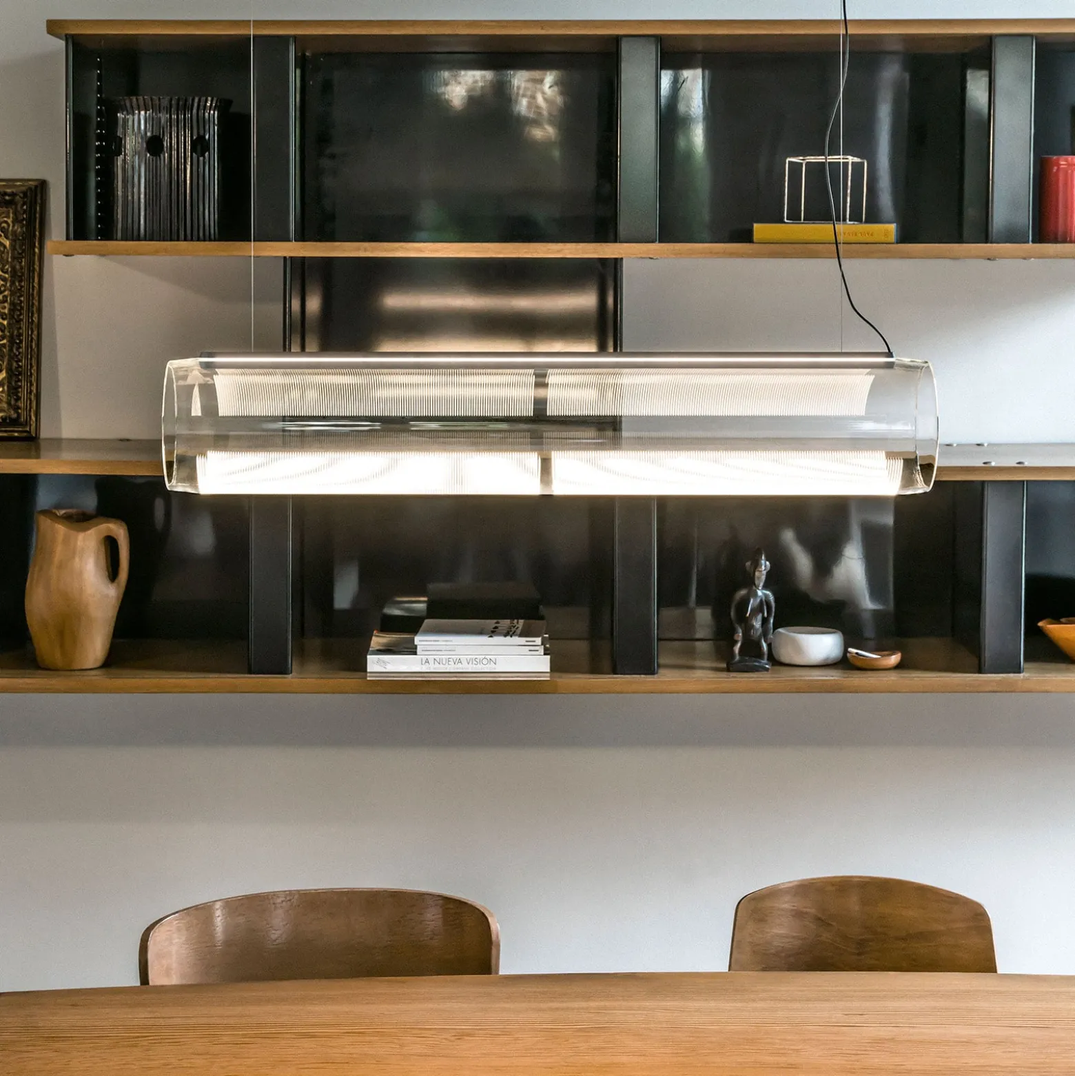 Vibia Guise 2277 LED-riippuvalaisin, pituus 89 cm