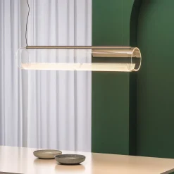 Vibia Guise 2277 LED-riippuvalaisin, pituus 89 cm