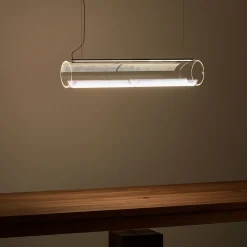 Vibia Guise 2277 LED-riippuvalaisin, pituus 89 cm