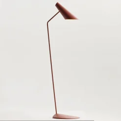 Vibia I.Cono 0712 Design-lattiavalaisin, punaruskea