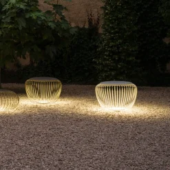 Vibia Meridiano 4710 ulkovalaisin, Ø 64 cm, kermanvärinen