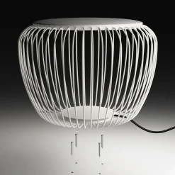 Vibia Meridiano 4710 ulkovalaisin, Ø 64 cm, kermanvärinen