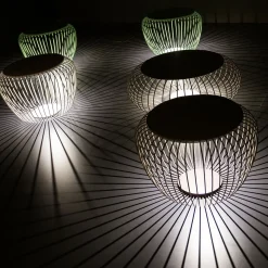 Vibia Meridiano 4710 ulkovalaisin, Ø 64 cm, kermanvärinen