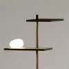 Vibia Suite monitoiminen LED-lattiavalaisin 133 cm