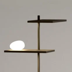 Vibia Suite monitoiminen LED-lattiavalaisin 133 cm