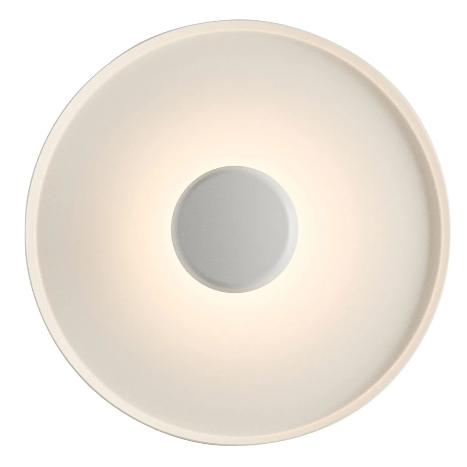 Vibia Top LED-seinävalaisin Ø 60 cm valkoinen