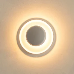 Vibia Top LED-seinävalaisin Ø 17 cm valkoinen
