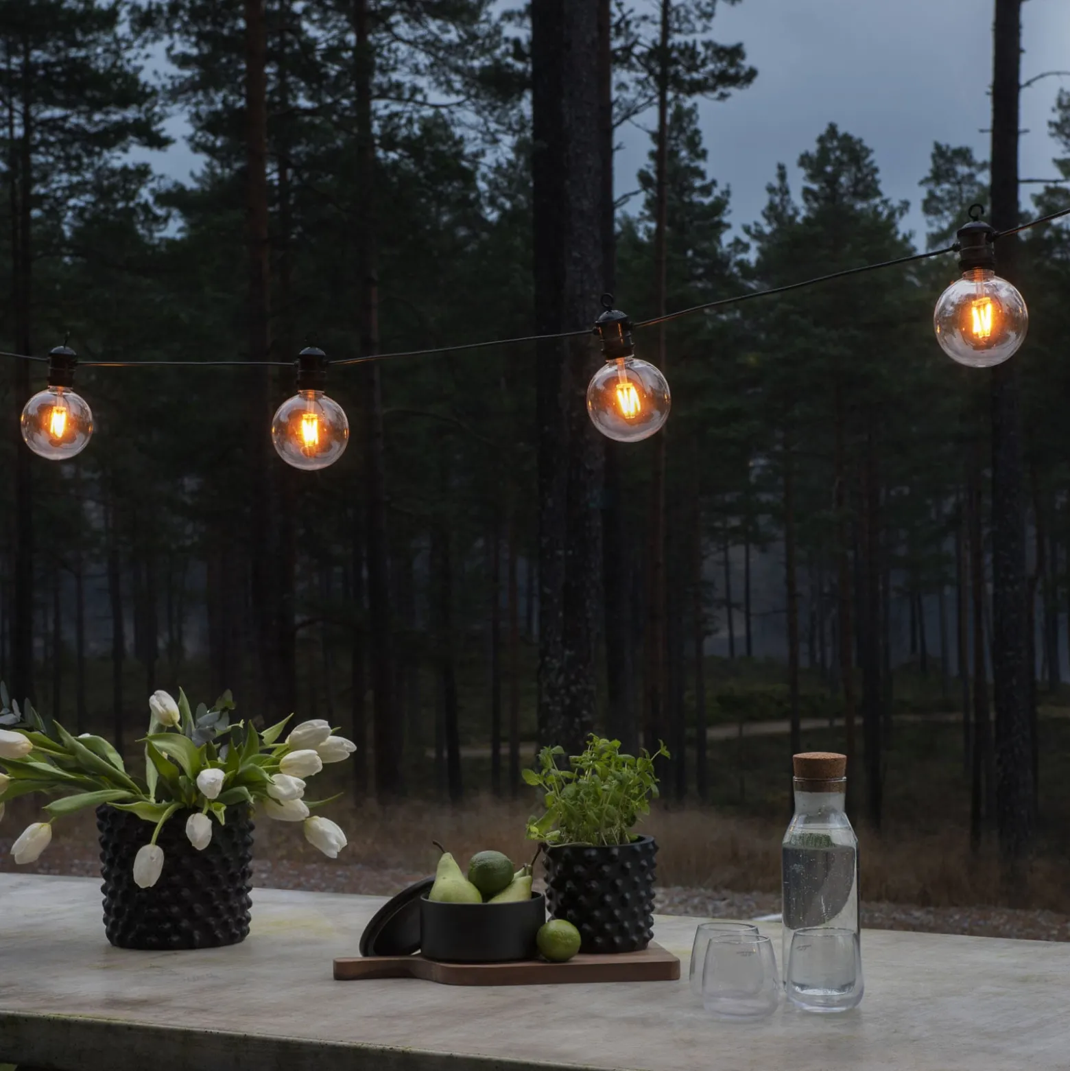 24V järjestelmä olut puutarha ketju Globe jatko 10fl.
