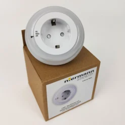 Välipistoke yövalolla, LED-rengas
