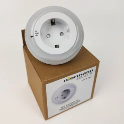 Välipistoke yövalolla, LED-rengas
