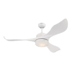 Westinghouse LED-kattotuuletin Pierre, valkoinen, hiljainen, DC