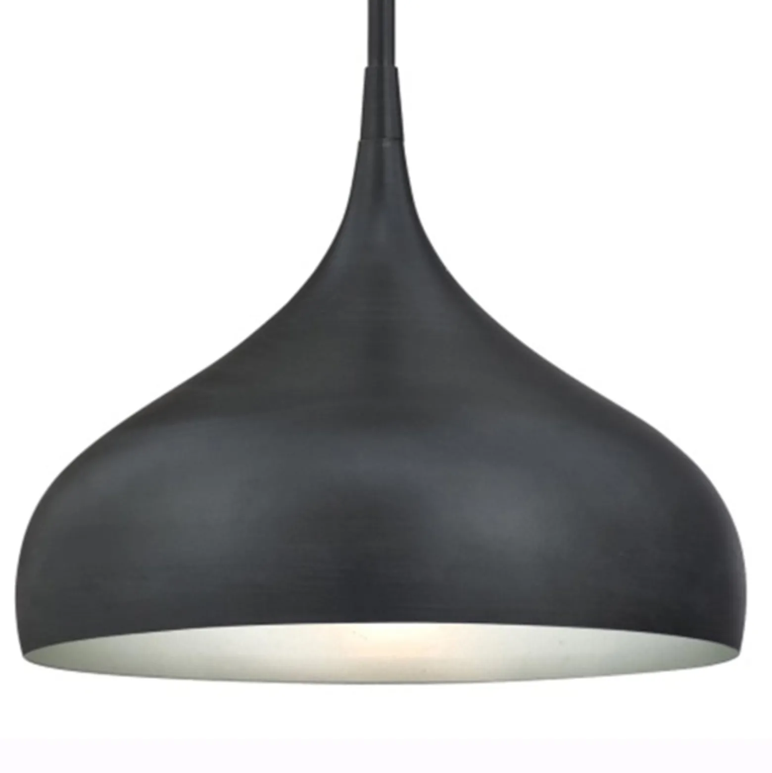 Westinghouse 6329440 -riippuvalo mattaharmaa/hopea