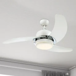 Westinghouse Simone-tuuletin, LED-lamppu valkoinen