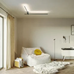 WEVER & DUCRÉ LED-kattovalaisin Fil Spin 1.0 musta 927