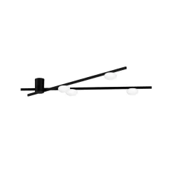 WEVER & DUCRÉ LED-kattovalaisin Perlez Spin 1.0 musta 927