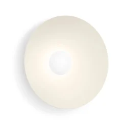 WEVER & DUCRÉ LED-seinävalaisin Clea 2.0 beige Ø 50 cm 2700 K