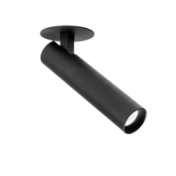 WEVER & DUCRÉ LED-spotti Match 1.0 puoliksi upotettava musta 2700 K