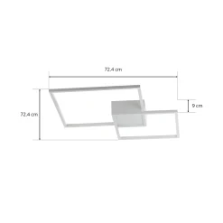 WEVER & DUCRÉ Venn 1.0 Ceiling 38W 2,700K valkoinen