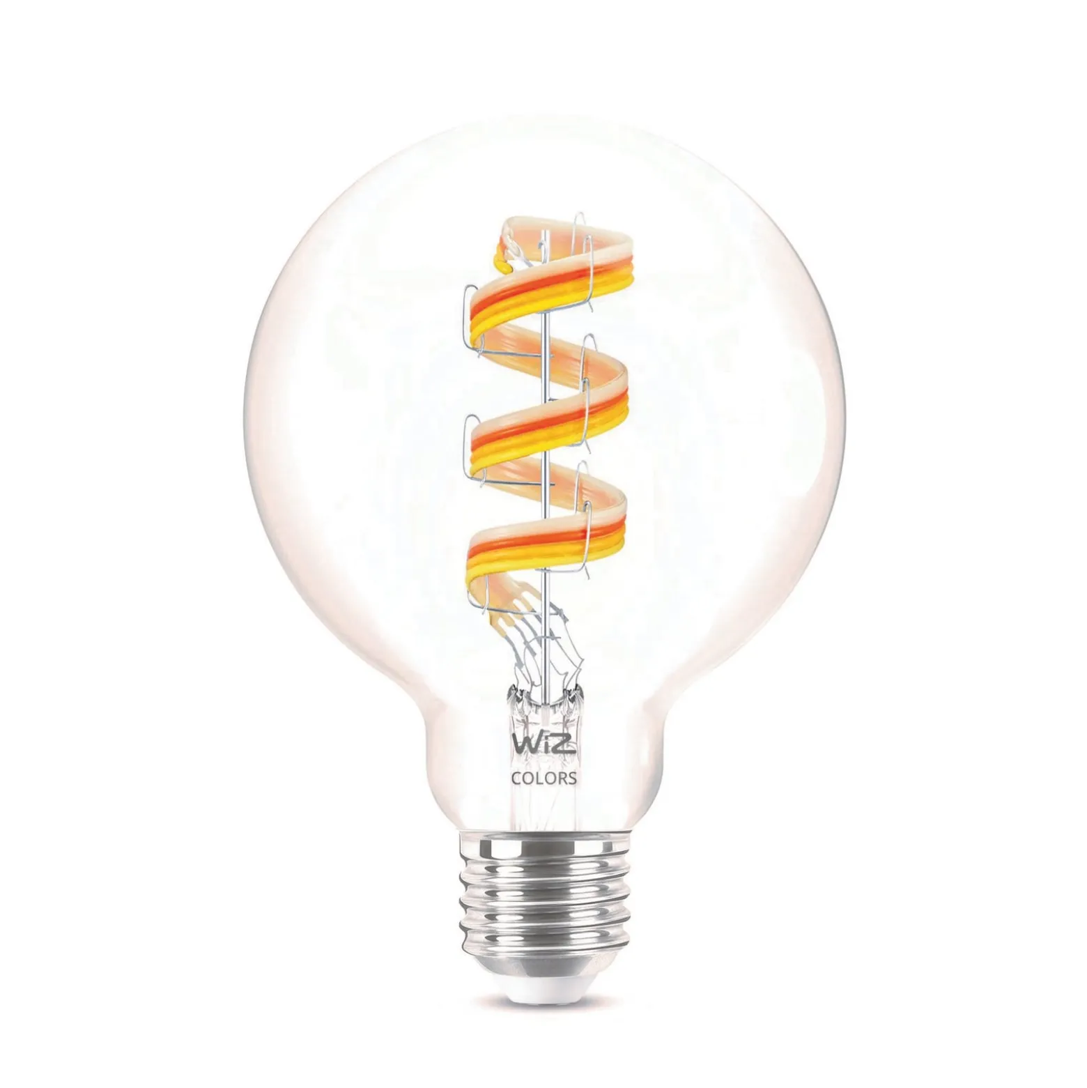 WiZ G95 LED-filamentti globe WiFi E27 6,3W RGBW
