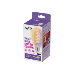 WiZ ST64 LED-filamenttilamppu WiFi E27 6,3W RGBW
