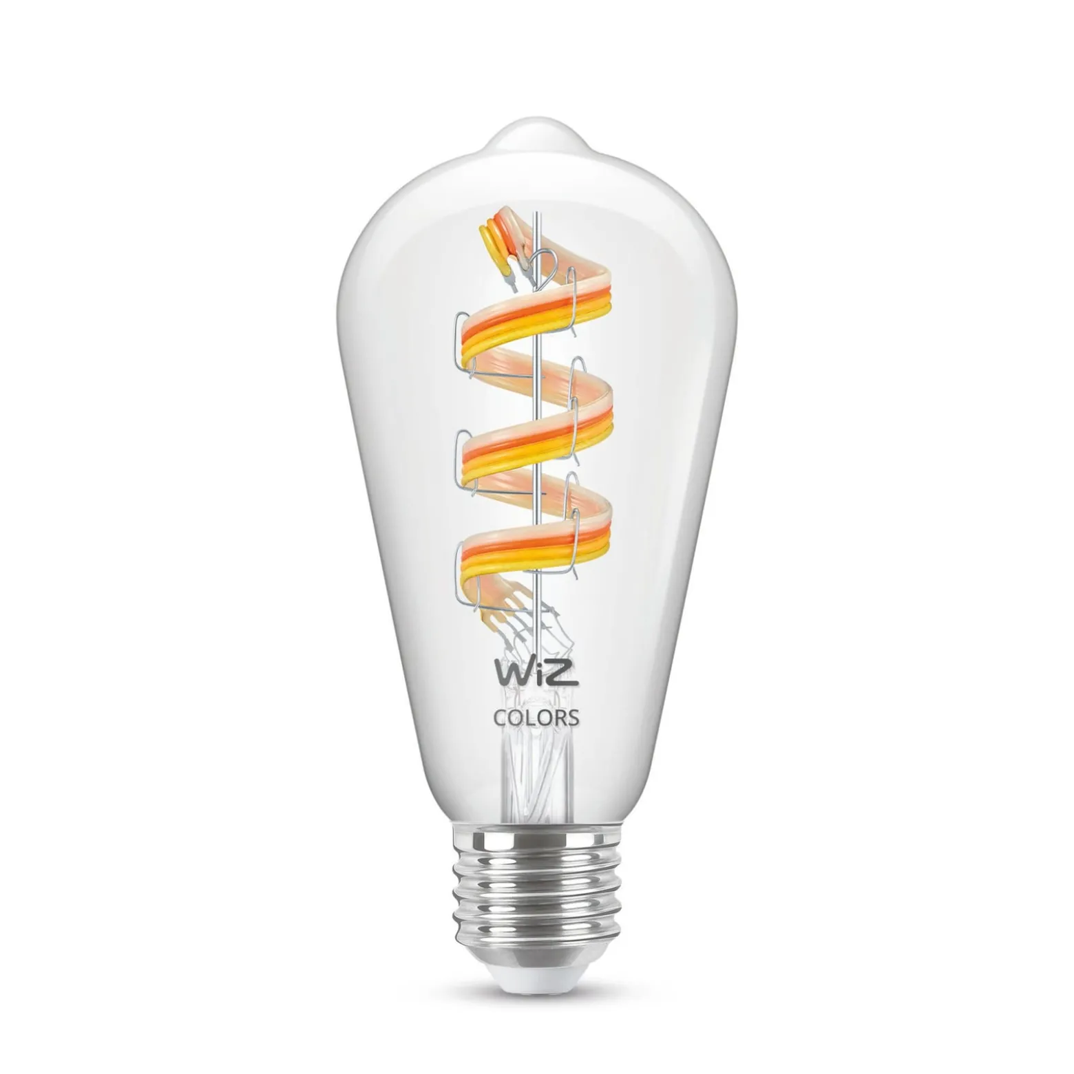 WiZ ST64 LED-filamenttilamppu WiFi E27 6,3W RGBW
