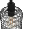 Wrington-riippuvalaisin, pituus 74 cm, musta, 3-valo, teräs