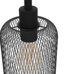 Wrington-riippuvalaisin, pituus 74 cm, musta, 3-valo, teräs