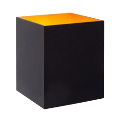 Xera seinävalaisin, musta, 10 cm, ylös/alasvalo, alumiinia