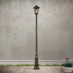 Yksilamppuinen lyhtypylväs Fabio, 249 cm