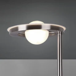 ylöspäin suunnattu LED-valaisin Barrie, lukuvalo, mattanikkeli