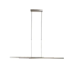 Zelena Motion LED-riippuvalaisin, teräksen värinen, CCT, metallia