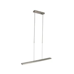 Zelena Motion LED-riippuvalaisin, teräksen värinen, CCT, metallia