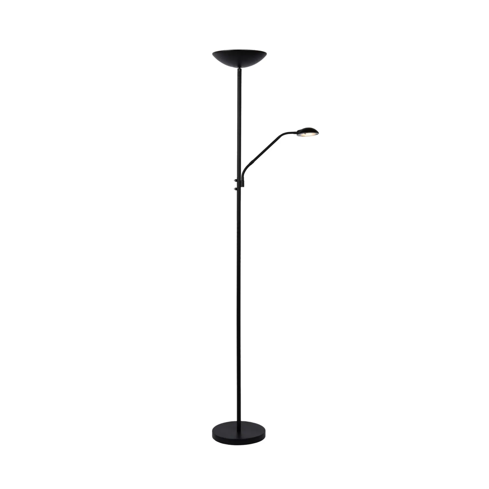 Zenith LED-kattopesuvalaisin LED-lukulampulla, musta