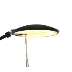 Zenith LED-lattiavalaisin, lukuvalo, CCT, metalli, musta