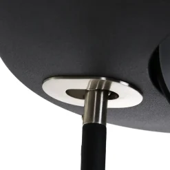 Zenith LED-lattiavalaisin, lukuvalo, CCT, metalli, musta