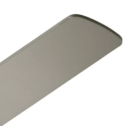 Zeus LED-kattotuuletin, kolmilapainen, harjattu nikkeliä